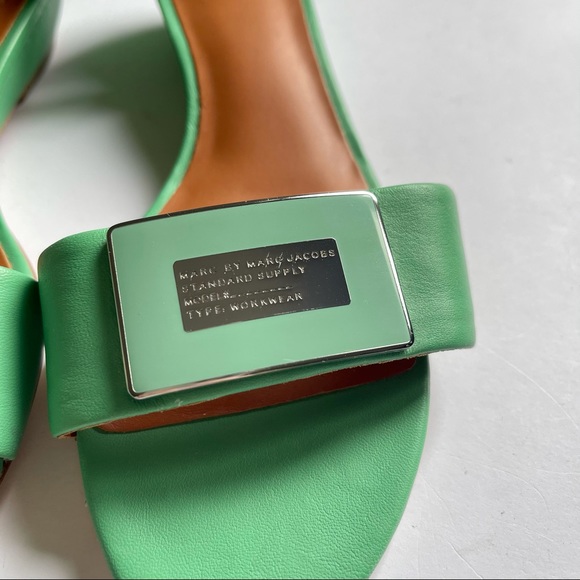 Marc by marc jacobs logo plate sandals size 36 - Picture 3 of 8